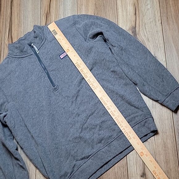 Vineyard Vines Classic Collegiate Shep Quarter Zip Shirt Men’s Size Medium B0013 - Picture 4 of 8